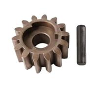 14 dientes R+L Juego de piñones de accionamiento y pasador de transmisión, accesorios para cortacésped, materiales metálicos para cortacésped, compatible con Brast Daye/Güde/para Einhell/para Hecht