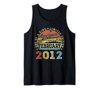 14 Edición Limitada 2012 Único 14 de febrero Cumpleaños Camiseta sin Mangas