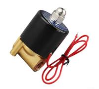 14 Electroválvulas eléctricas DC12V Solución de 2 vías para agua, gas, control diésel, aleación de zinc resistente y latón