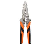 14 En 1 plegable de alambre Stripper, Pelalacables, Pinza Crimpadora de Terminales, Multifuncional Pelacables Acero, Pinza Crimpadora Para Pelacables Y Cortar Cables, Profesional Alicates De Denuder