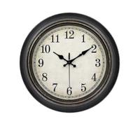 14 Inch European Retro Silent Wall Clock Living Room Simple European Antique Wall Watch American Rural Nostalgia Nordic Old Clock