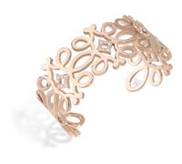14 k rose gold-plated heart stud earrings with clear cubic zirconia