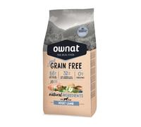 Ownat Dog Just Grain Free Adult Lamb, Cordero, 14 kg (Paquete de 1)
