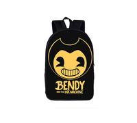 (14)Mochila Bendy And The Ink Machine Niños Estudiantes Bolsa de Viaje Bolsa para Libros