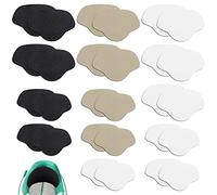 14 Pares de Almohadilla para el Talón Taloneras Reparación Zapato Reparación de Orificio de Zapatilla Parche de Zapatilla Autoadhesivo Para la Mayoría de Zapatos Blanco Negro Caqui 2 Tallas
