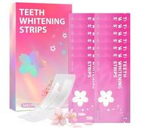 14 Pares de Tiras Blanqueadoras de Dientes,Dental Blanqueamiento Elimina Manchas Difíciles de Café,Fácil Aplicación y Comodidad, Refresca Respiraciónpara,Teeth Whitening Strips（láser）