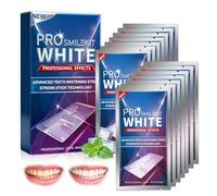 14 pares Dientes Whitening Strips, Kit Blanqueamiento dental, Effective y rápido Blanqueador Dental, Para el café y otras manchas, Ideal para Usar en Casa, Refresca Respiración