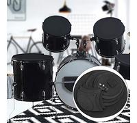 14 PCS Practice Pad Material EBR Practicando Almohadilla para Almohadilla de Reproductor Pad Silencer Practicer Padl Mat de la Almohadilla Sin Dolla Esto, Resistir el y flexible. Use un Rigores