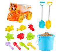 14-Pieces Sand Toys Set | 14PCS Bucket and Beach Kids Set, Creative Outdoor Play, For Boys Children Teens Adult Kindergarten School Nursery Backyard Yard Holiday Outdoor Play
