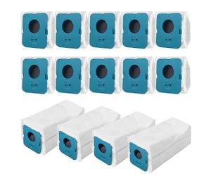 14 Piezas Bolsas de Polvo para Bespoke Jet VCA-ADB9, Bolsa de Aspiradora,Bolsas para Aspiradoras,Bespoke Jet VCA-ADB9 Kit