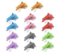 14 Piezas de Colgantes de Delfines, Colgantes de Peluche de Delfines, Colgantes de Delfines, Colgantes Decorativos de Mochila, llaveros de muñecas, adecuados para Bolsos y teléfonos móviles