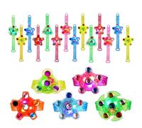 14 Piezas Pulseras Luminosas LED Favores de Fiesta que