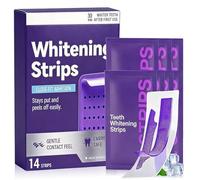 14 Piezas Tiras Blanqueadoras Moradas, Tiras Blanqueadoras Antideslizantes, Strips Profesionales De Blanqueamiento De Dientes, Para El Café Y Otras Manchas, Ilumina La Sonrisa