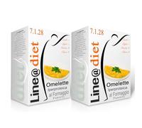 14 preparados en polvo para tortillas keto, 0 azúcar, más del 70% de proteínas, en prácticos sobres monodosis (14, Tortillas de Queso)