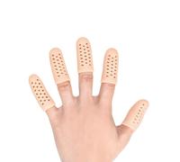14 protectores de dedos de gel de silicona, protección para dedos después de lesiones, protección para dedos en caso de lesiones, material transpirable, para ampollas, grietas