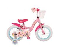 14 Pulgadas Bicicleta Niños Disney Princesa Fucsia 3,5 -5 Años Bicicleta Con