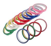 14 Rollos Cinta para Sellar Bolsas Pet, 14 para Alimentos | Fácil y Fiable, Uso Práctico para Atar Embalajes y Congelador, Formato Compacto para Bolsas Color Aleatorio