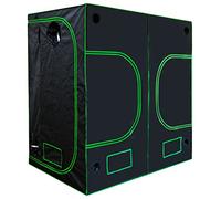 14 Tamaño Hidroponía Grow Tent Caja de Cultivo Interior Invernadero Tienda de Cultivo Gabinete de cría Kingpower, Tamaño:240 x 120 x 200 cm (11)