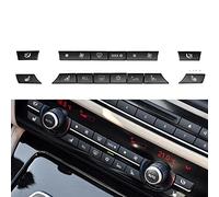 14 tapas de botón para llave A/C interruptor de calentador apto para BMW F07 GT F10 F11 F01 F02 (14 botones)