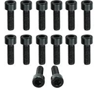 14 tornillos M5 para bicicleta, soporte para botella de agua para bicicleta, soporte para botella de agua