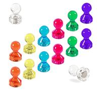 14 x imanes fuertes oficina nevera refrigerador tablero blanco circunspecto lur Pin memorando pequeño