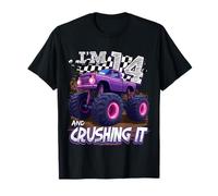14 Year Old Boys Monster Truck It's My 14th Birthday Party Camiseta