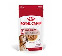 Royal Canin Medium Ageing 10+ - Alimento en salsa para perros de tamaño mediano con más de 10 años - Cantidad: 140 g