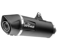14005 - Silenciador Escape LeoVince NERO Inox PIAGGIO MP3 400/LT/RST (07-12)