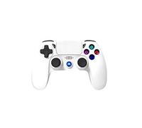 140064D - Manette Sans Fil Bluetooth Blanche Pour Ps4 Avec Prise Jack Pour Casque Et Boutons Lumineux (Playstation 4)