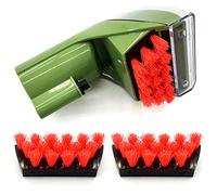 1400B Little Green - Cepillo de repuesto para limpiadores de alfombras verticales y portátiles Bissell Little-Green para 1400B 1425 1400W 1400 1844 2290A, verde, 1 cepillo, 2 cepillos de repuesto