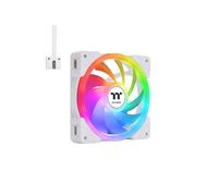140mm Thermaltake SWAFAN EX14 ARGB PC Cooling Fan White TT Premium Edition 3 Fan