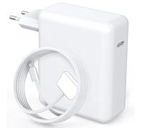 140W T-Tip Cargador, Cargador Portatil Universal Mac Book, Cargador Rápido USB C Compatible con MacBook Pro 14/16 Pulgadas y Mac Book Air 13/15 Pulgadas, Cable 2,0M Trenzado PD (Modelos 2021-2025)