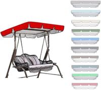 140x120cm 190x130cm 195x125cm Toldo Para Columpios De Hollywood, Cubierta Impermeable Para Columpio, Balancín Jardín 2-3 Plazas(Red,56x47.2in-142x120cm)