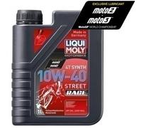 Envío gratis botella 1l aceite liqui moly 100% sintetico 4t 10w-40 street race
