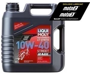 (14209) Aceite Liqui-Moly 100% sintético 4T 10W-40 Street Race 4L.