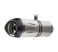 LeoVince Silenciador Slip-on LV One Evo Inox para Triumph Street Triple 765 2017-2022