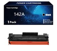 142A Toner Cartucho Chip Compatible para HP W1420A W1420X 142A 142X Toner Reemplazo para HP LaserJet M110w M110 LaserJet MFP M140w M140 M139w M139,Black-1 Pack