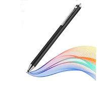 143 Lápiz, Cabezal de Tela, Pantalla táctil, lápiz Digital, lápiz óptico portátil para teléfonos Inteligentes y tabletas por Samsung/por LG/por Huawei/por Xiaomi(Negro)