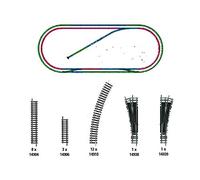 14312 N Minitrix - Juego de Accesorios para Pista (1 Juego)