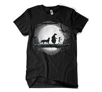 1432-Camiseta Hakuna Matata in The Jungle (DDdjvigo) (3XL, Negro)