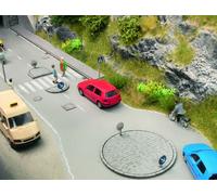 14388 Noch Ho Set Islas Tráfico Y Accesorios En Laser Cut Escala 1:87