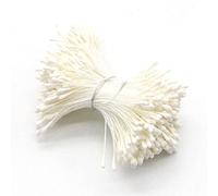 144/420/600/1000pcs /Lot Flowers Stamen 2mm DIY Artificial Flowers Wreath For Wedding Party Home Decor ,C20Matte Beige 420pc