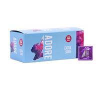 144 Condones Adore 190x54 mm Extra Seguros