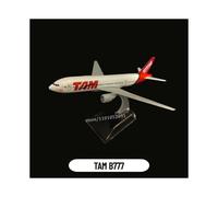(144.TAM B777)Scale 1:400 Metal Aircraft Replica Emirates Airlines A380 B777 Airplane Diecast Model Aviation Plane Collectible Toys for Boys