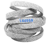 144959 532144959 - Correa de cubierta de cortacésped (1/2 x 95 pulgadas) para Hus-qvarna Poulan AYP Craft-sman LT1000 LT2000 LT3000 DYT4000