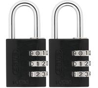 145/30 negro Lock-Tag (Paquete de 2)