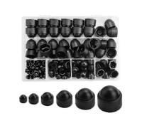 145pcs Bolt Dome Caps Covers,hex Nut Cover,plastic Dome Bolt Nut Protection Caps-b hwy