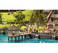 14619 Noch Kit De Montaje Muelle Pabellón De Eventos Corte Láser Escala N 1:160