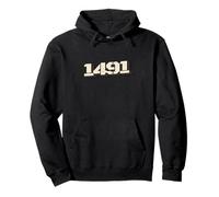 1491 Patrimonio histórico de los nativos Americanos Sudadera con Capucha
