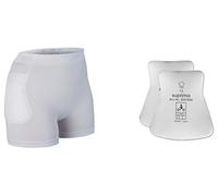 1492 - Juego de pantalones protectores de cadera (1 pantalón y 1 par de protectores viscoelásticos)